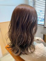 フレア ヘア サロン(FLEAR hair salon) イルミナカラーで透明感あるブラウンベージュ
