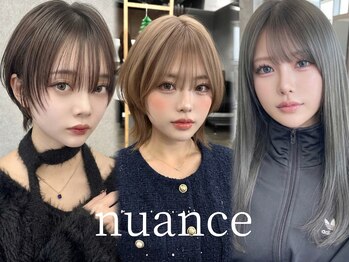 ニュアンス(nuance.)の写真/【大通駅徒歩3分】小顔に魅せる顔回りカット◎人気の韓国風レイヤーもお任せ！［韓国/レイヤー/顔回り］