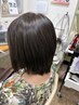 カット＋オーガニックカラー（白髪染めOK）ヘッドスパ付き￥10200～→￥9,900～