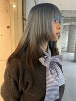 ダブ アオヤマ(DaB AOYAMA)&nbsp;黒染め履歴でもできるルーツカラー　デザインカラー　ハイトーン