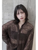 ピズムハク(PISM hak)&nbsp;ウルフショートレイヤー/マレットウルフ/シースルーバング