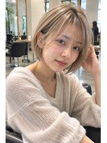 FRAMES 南浦和店【11月6日OPEN（予定）】&nbsp;レイヤーボブ髪型20代30代40代前髪あり前髪なし面長丸顔南浦和