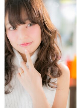 ヘアーショップ エヌアンドエー 越谷店(hair shop N&A) 大人ガーリー×ゆるふわウェーブ×レイヤーロング