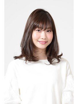 アース 浦添店(HAIR & MAKE EARTH) ニュアンスストレートロブ【EARTH浦添】