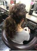 ミディアムポニー（ヘアセット）