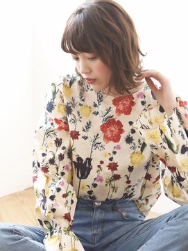 クラン(CLAN) シースルーバングパーマボブ