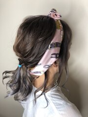 女子力アップ！ヘアアクセサリー！ヘアアレンジ