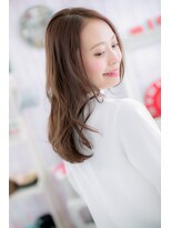 ヘアアンドビューティー ミック(Hair & Beauty miq)&nbsp;アンニュイ顔のリラクシーロングb