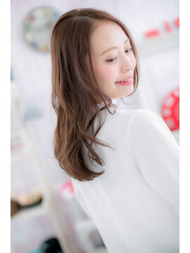 ヘアアンドビューティー ミック(Hair & Beauty miq) アンニュイ顔のリラクシーロングb