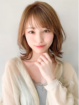 キリ 表参道(kyli) 大人かわいいくびれヘアビタミンカラーメルティカラーマッシュ＊