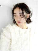 リラックス感溢れる柔らかボブ