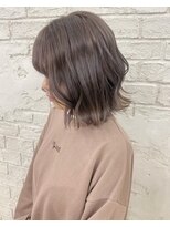 アジールヘア 北千住駅西口店(agir hair)&nbsp;グレージュハイトーンボブショートボブくびれミディ北千住学割