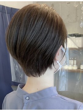 クレオメバイスーリール(Cleome by sourire) 正木お客様スタイル　大人可愛いひし形ショート♪◎30代40代50代