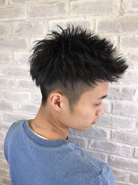 アヴァンス 天王寺店(AVANCE.) MEN'S HAIR キメ髪×束感×アップバング