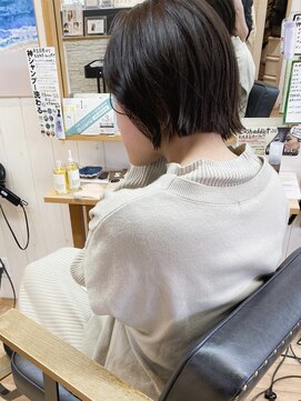 オーシャン(Ocean) ［OCEAN Hair&Life 水田成美］2022ss人気No.1ミニボブスタイル