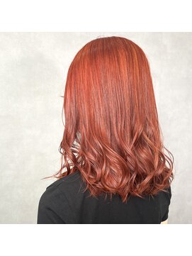 ミル 今治(1003 mille IMABALI) ケアブリーチで韓国風チェリーオレンジ【1003mille】