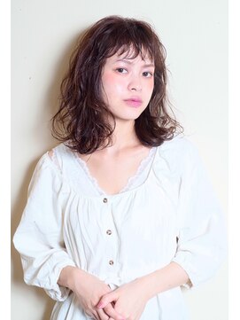 クシュ 所沢東口店(kusyu...) ペールベージュセクションカラーグラデーションカラー外ハネボブ