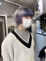 ペレ 渋谷(PELE)&nbsp;kya37_シルバー×ブルーバイオレット