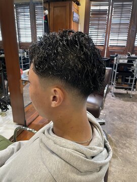 リットジェンツ 千葉(Lit Gents) カット×ニュアンスパーマ