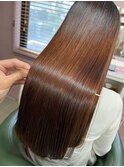 ★髪質改善エモージュデザインカラーシルキーベージュ