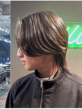 スキル(SKILL) 【SKILL】ツーブロック刈り上げショートメンズパーマハイライト