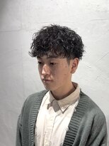 ガオプロデュースバイレボ(gao produced by revo)&nbsp;【曽我尾真生】波巻きパーマ/メンズパーマ/刈り上げ