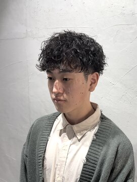 ガオプロデュースバイレボ(gao produced by revo) 【曽我尾真生】波巻きパーマ/メンズパーマ/刈り上げ