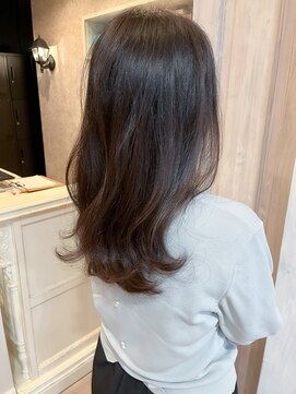 キャアリー(Caary) 福山人気チョコレートブラウン巻き髪波巻き似合わせレイヤー20代