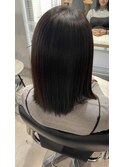結べるボブ　髪質改善