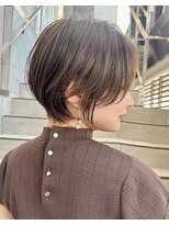 プアメリア 名古屋(Puamelia) ショート白髪ぼかし