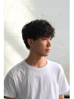 スレイ 西宮(SLAY)&nbsp;波巻きハイライトアップバングツーブロックマッシュ