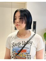 クリアオブヘアー リット(CLEAR of hair LiT) ネイビーカラー