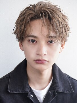 オーシャントーキョーハラジュク(OCEAN TOKYO harajuku) 波巻きパーマメンズツイストスパイラルパーマかきあげ