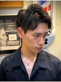 仙台 アップバング ビジネスマン 短髪
