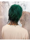 個性派【メンズショートウルフ】
