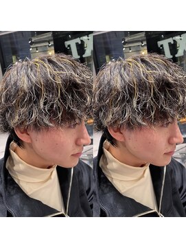 ネクストネオ 静岡(NEXT NEO) NEXTNEO【櫻田】ハイライトメッシュツイストスパイラルパーマ