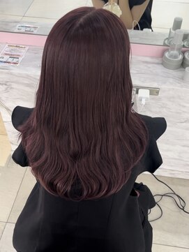 ユーフォリア 青山(Euphoria) 大人可愛い＊ワンカラーでできるピンクラベンダー