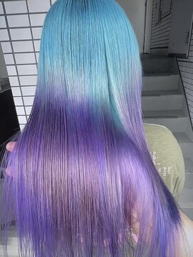 イエナ 渋谷(IENA) グラデーションカラー　デザインカラー　ルーツカラー