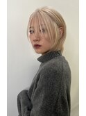 【RITZY】blond×short hair