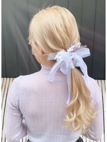 リアン 八幡筋店(lien)&nbsp;ナチュラルポニーテール♪