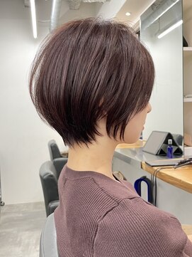 アビー 鎌倉(ABBEY) 丸く収まるショートボブスタイル!コンパクトさが可愛い