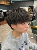 波打ちパーマ/波巻きツイストスパイラル/クリームパーマ/押上