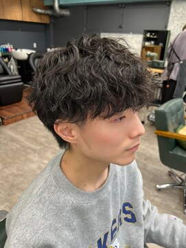 ヌーク 押上店(NooK) 波打ちパーマ/波巻きツイストスパイラル/クリームパーマ/押上