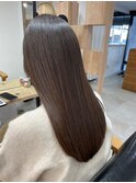 ナチュラルストレート×水素トリートメント