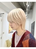 ニュアンスパーマ/韓国マッシュ/スパイキーショート/渋谷