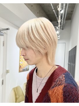 メンズペレ 渋谷(MEN'S PELE) ニュアンスパーマ/韓国マッシュ/スパイキーショート/渋谷