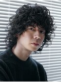 銀座メンズマッシュ波巻きパーマツイスパメンズパーマ刈り上げ
