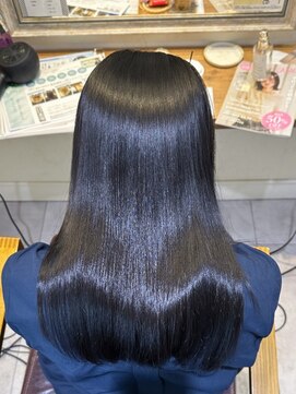 ブレンドバイハピネス(Blend by happiness) 髪質改善トリートメントストレートロングレイヤー20代30代40代