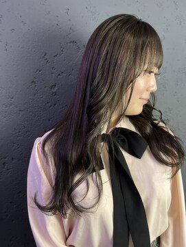 プライズ アイリス 池袋東口店(prize Iris) ダークグレージュカラーダブルカラー池袋韓国ヘアアレンジセット