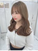 流しぱっつん×2wayバング×S字後れ毛＊まゆ
